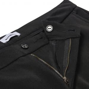 STEFFEN TWILL PANTS BLACK - Billede 2