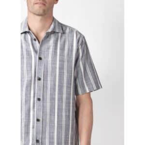 Alternative view of PER NAVY/WHITE KC3844 SKJORTE S/S