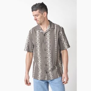 JAN TAUPE KC3845 SKJORTE S/S