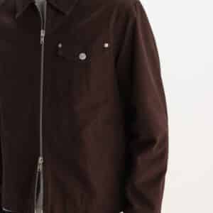 MASON DARK BROWN JAKKE - Billede 4