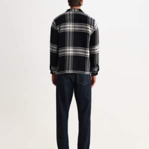 WHITING CHECK BLACK OVERSHIRT - Billede 5