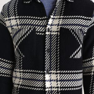 WHITING CHECK BLACK OVERSHIRT - Billede 3
