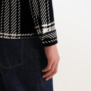 WHITING CHECK BLACK OVERSHIRT - Billede 4