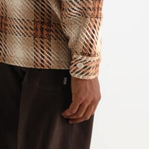 WHITING CHECK NATURAL OVERSHIRT - Billede 3