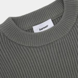 KNIT DARK SAGE OVERSIZED STRIK - Billede 3